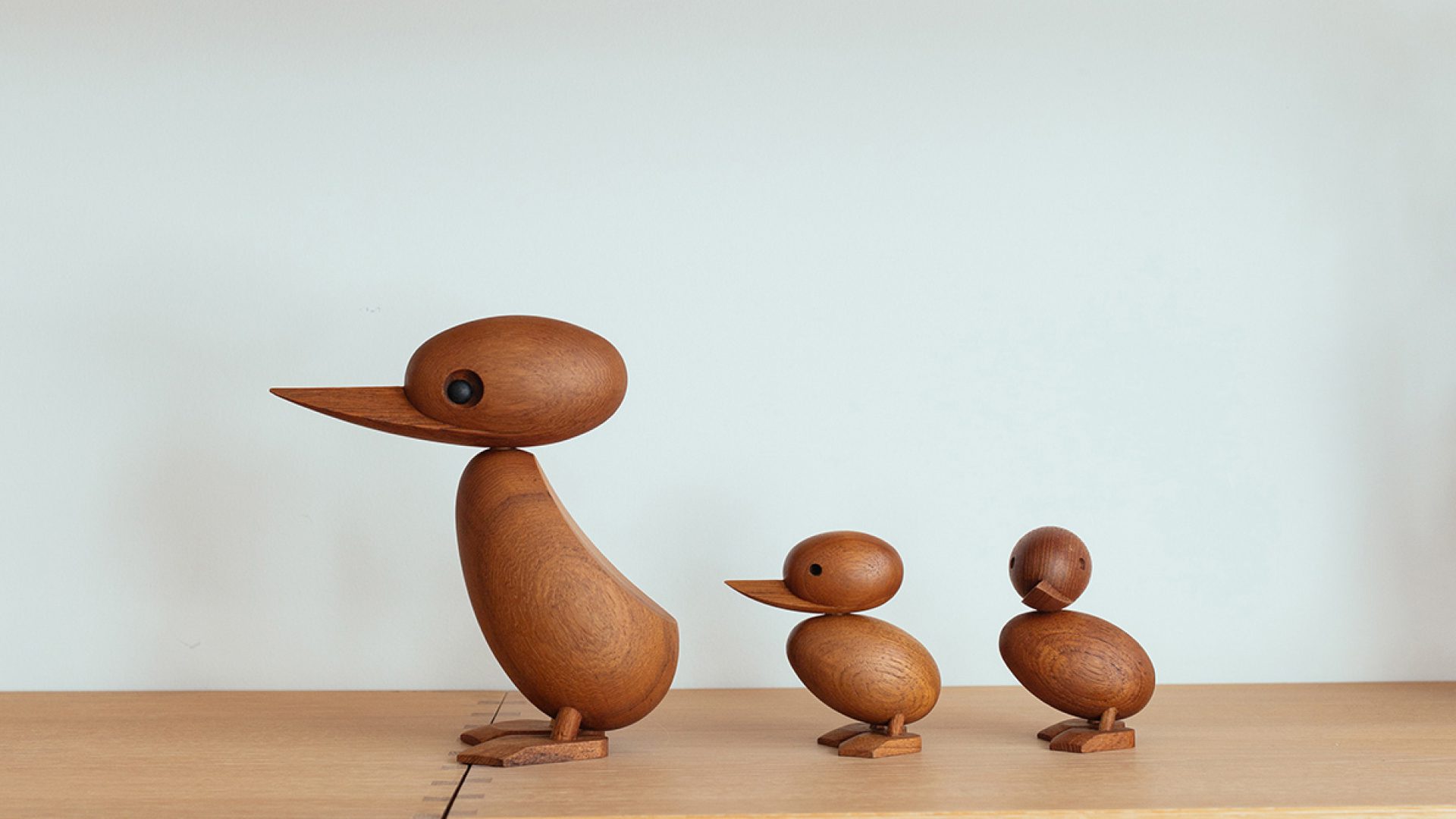 Duck and Duckling by Hans Bølling |
