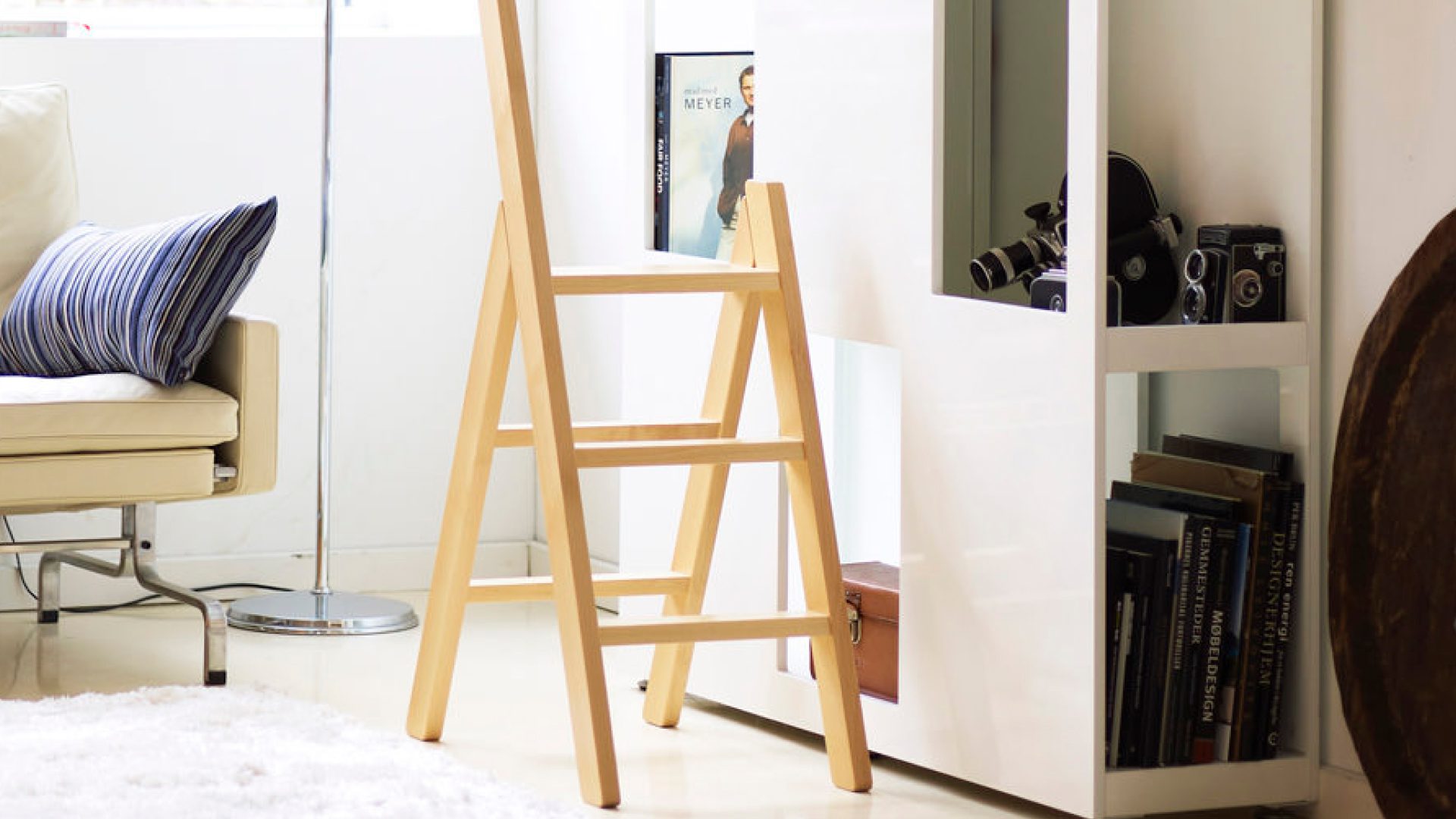 Stepladder by Benedicte and Poul Erik Find |