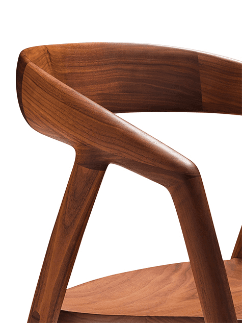 DC09 Chair by Inoda + Sveje in Walnut