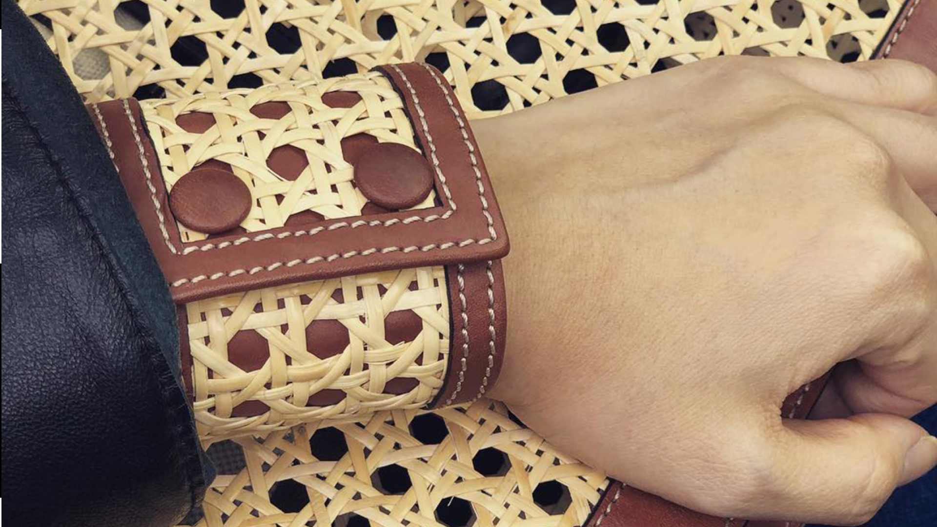 Rattan Bracelet by Palmgrens |