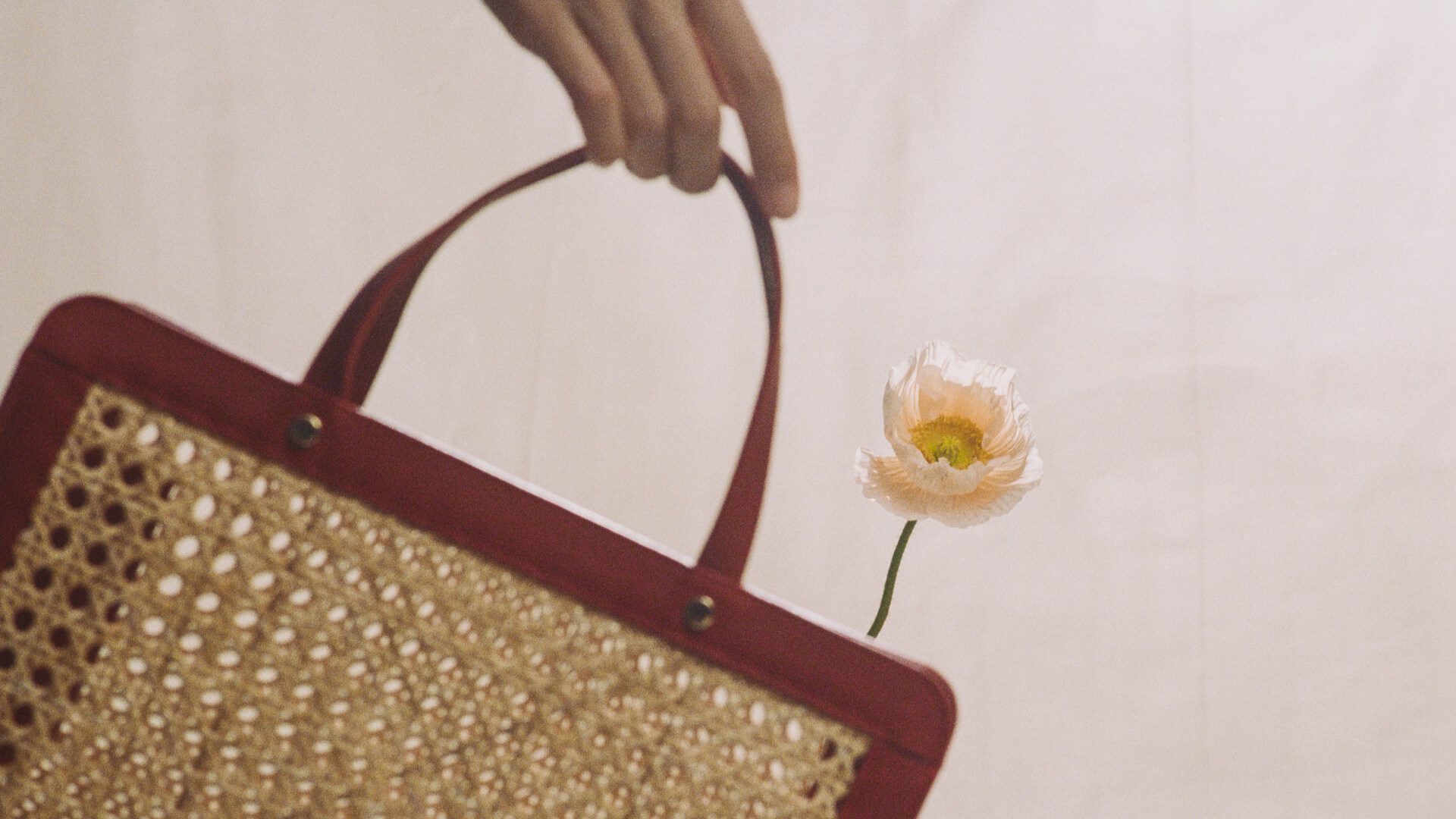 Classic Rattan Bag by Palmgrens |