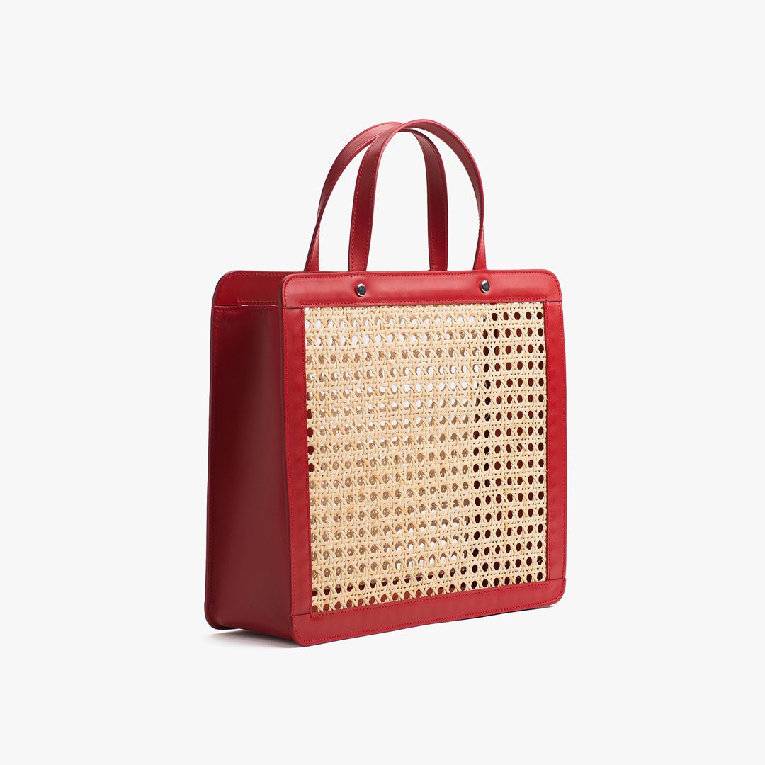 Classic Rattan Bag by Palmgrens |