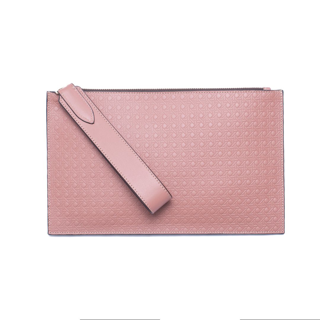 Flat Clutch Rattan Embossed by Palmgrens |