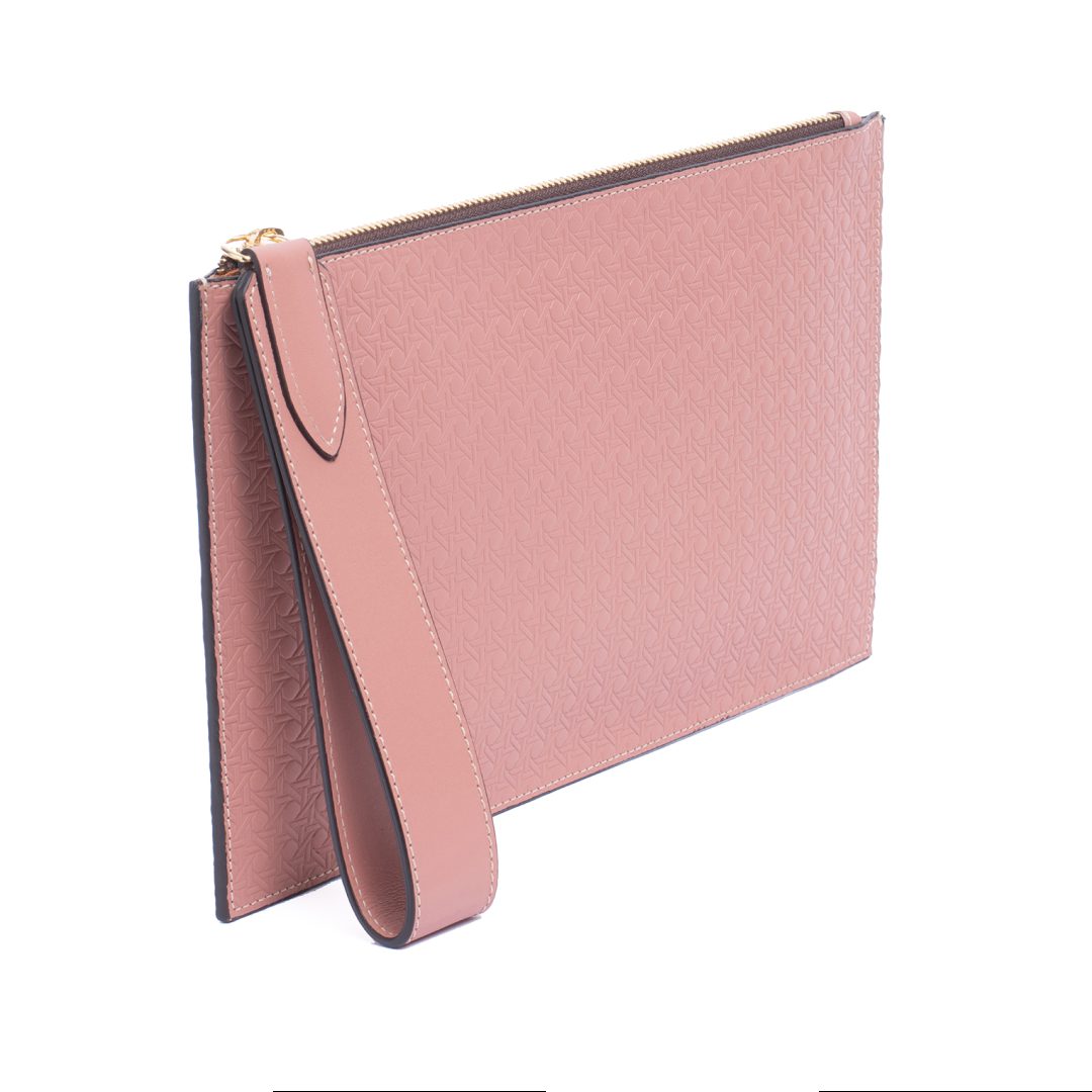 Flat Clutch Rattan Embossed by Palmgrens |