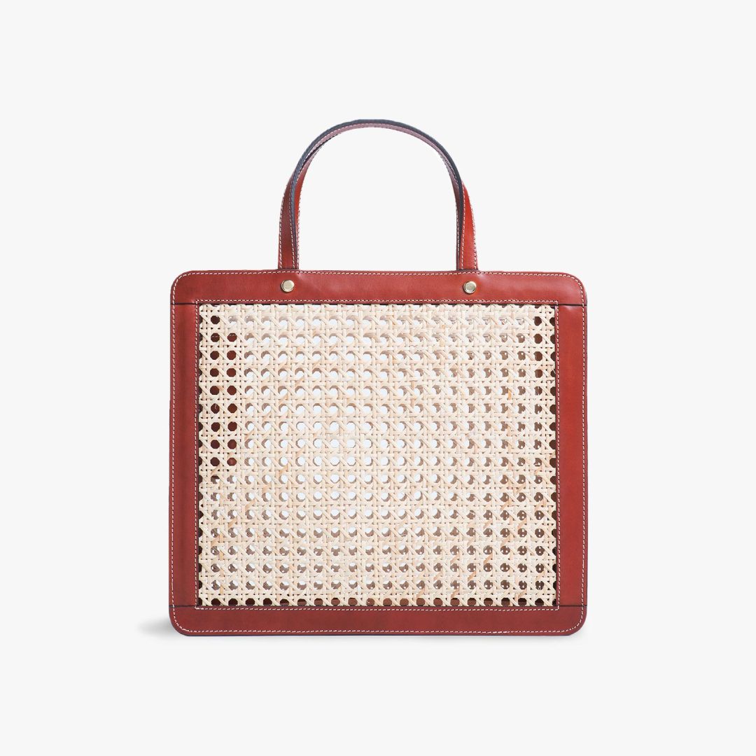 Classic Rattan Bag by Palmgrens |