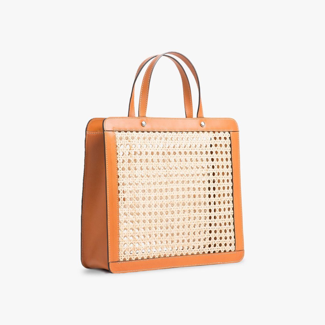 Classic Rattan Bag by Palmgrens |