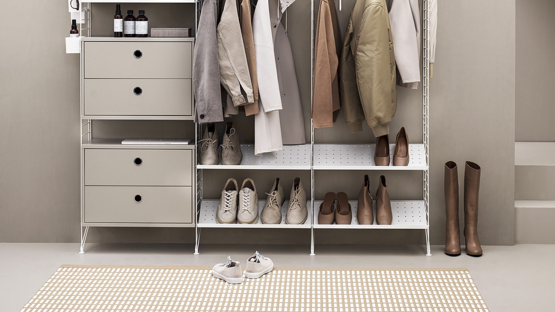 String® System Metal Shoe Shelf
