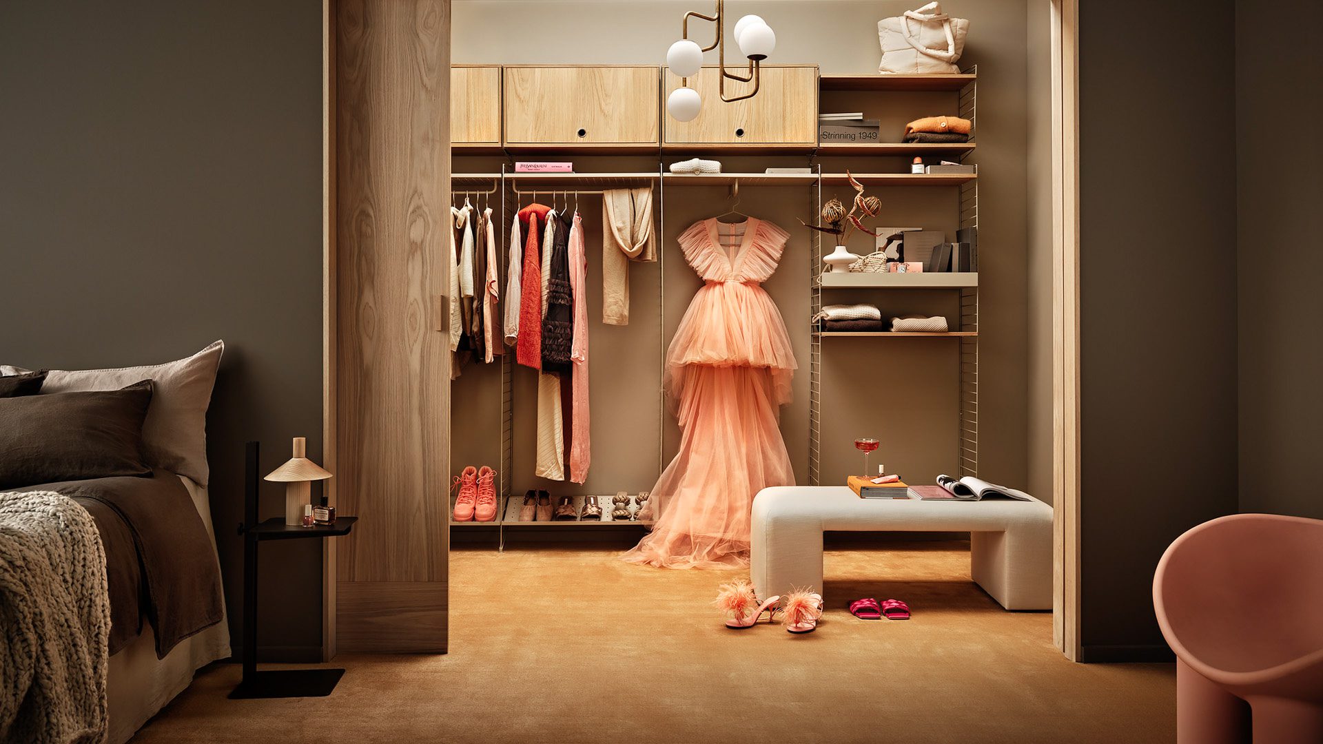 String® System Cabinet with Flip Door