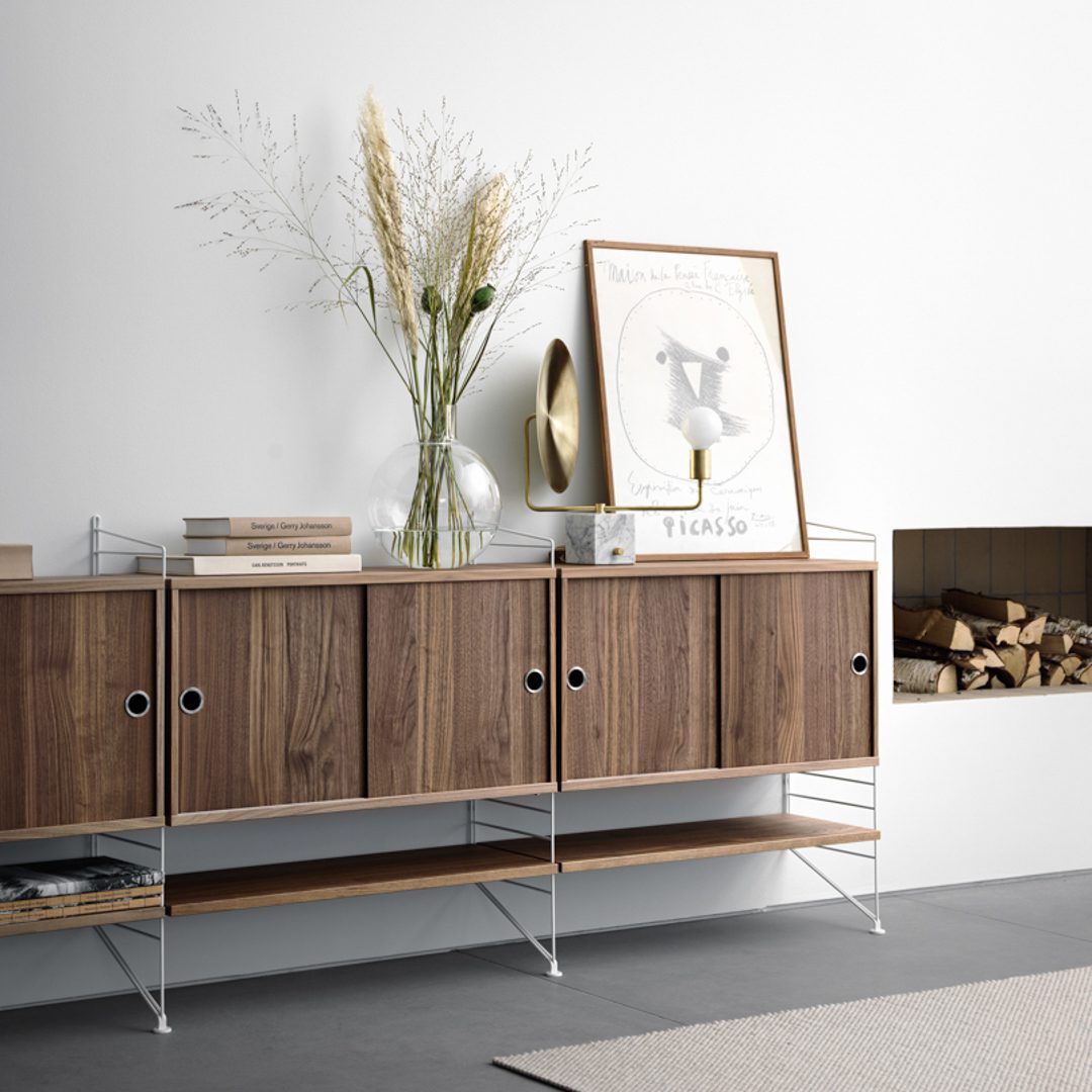 String® System Cabinet with Sliding Doors