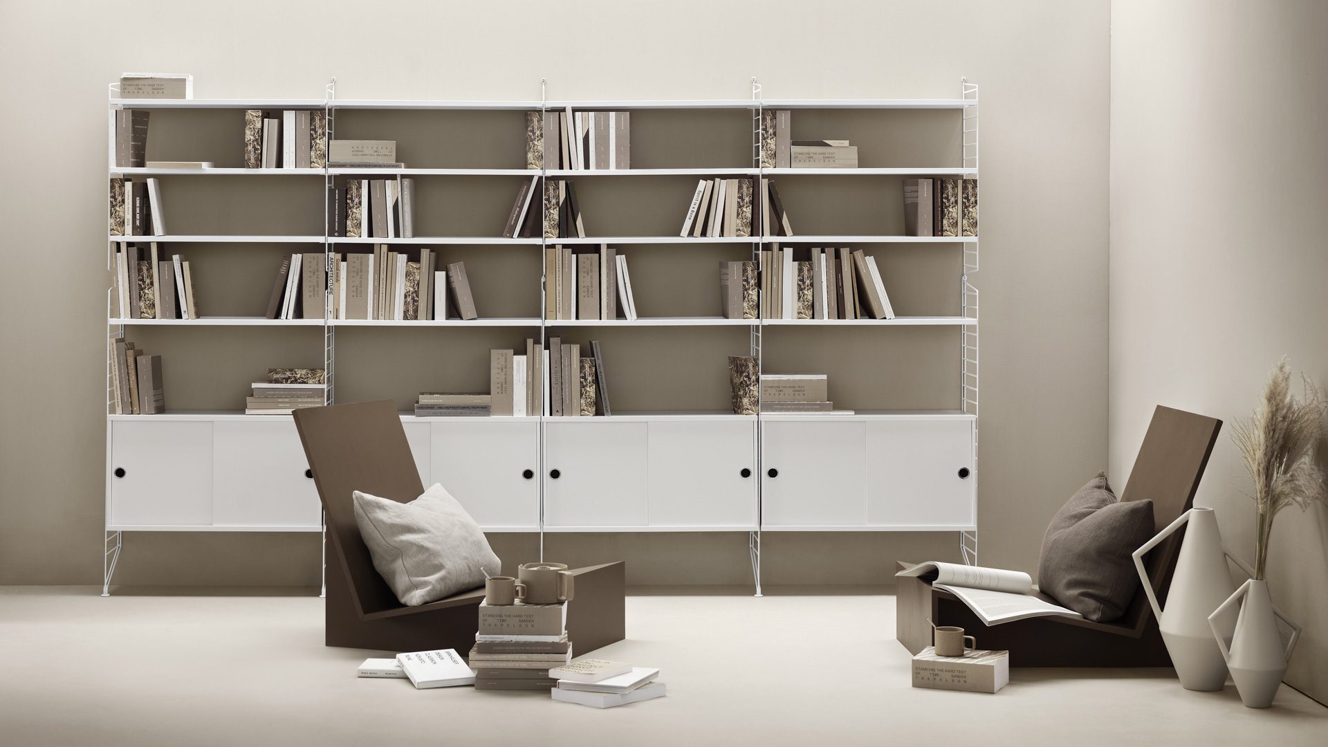 String® System Cabinet with Sliding Doors