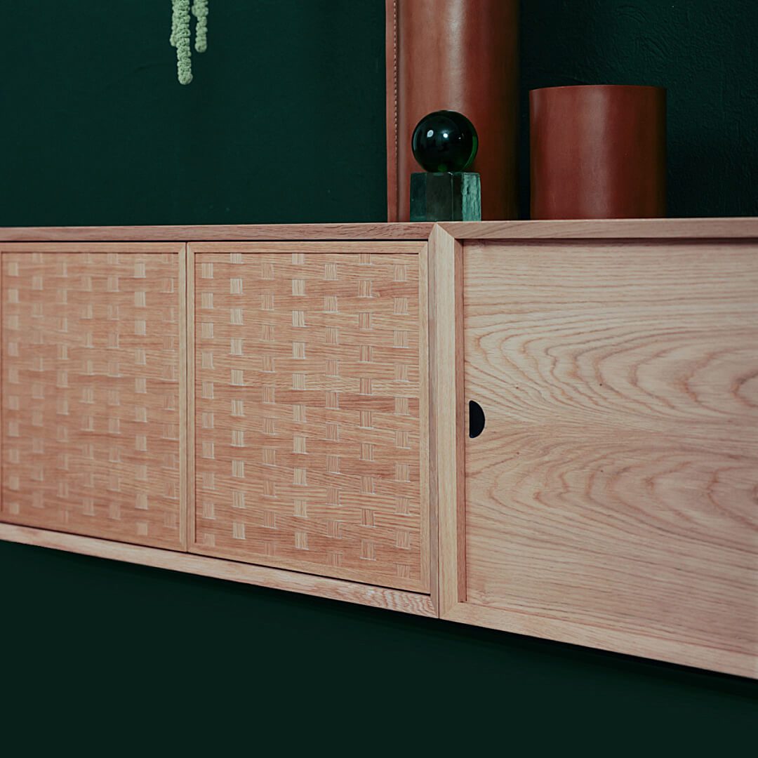 System Cado® 3  | by Poul Cadovius | Wall hung sideboard