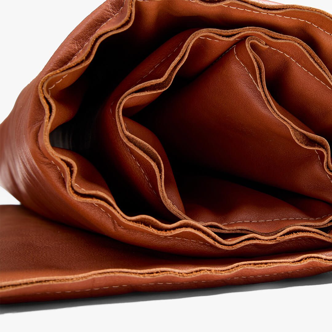 Meditation Mat | Hairlok & Tärnsjö wild nature leather upholstery | L1720mm x W650mm x D150mm