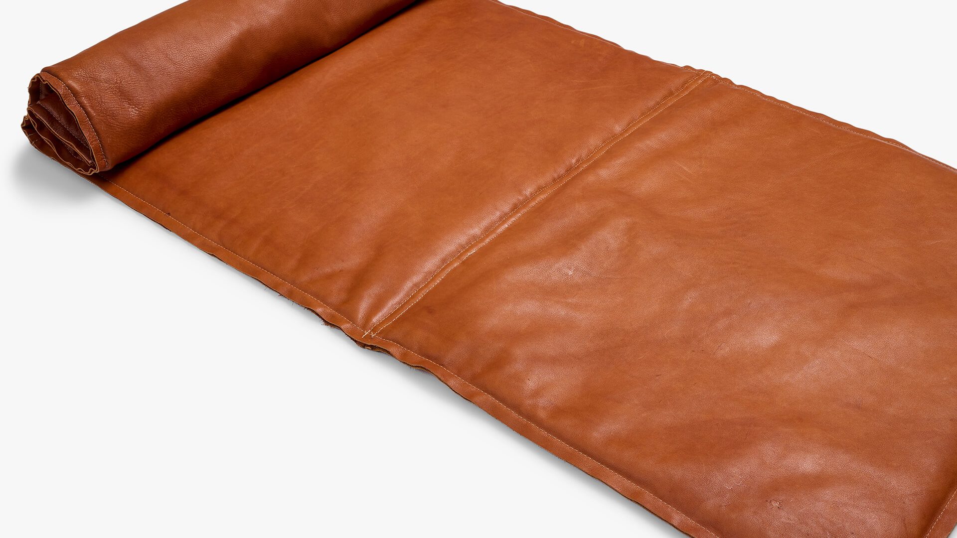 Meditation Mat | Hairlok & Tärnsjö wild nature leather upholstery | L1720mm x W650mm x D150mm