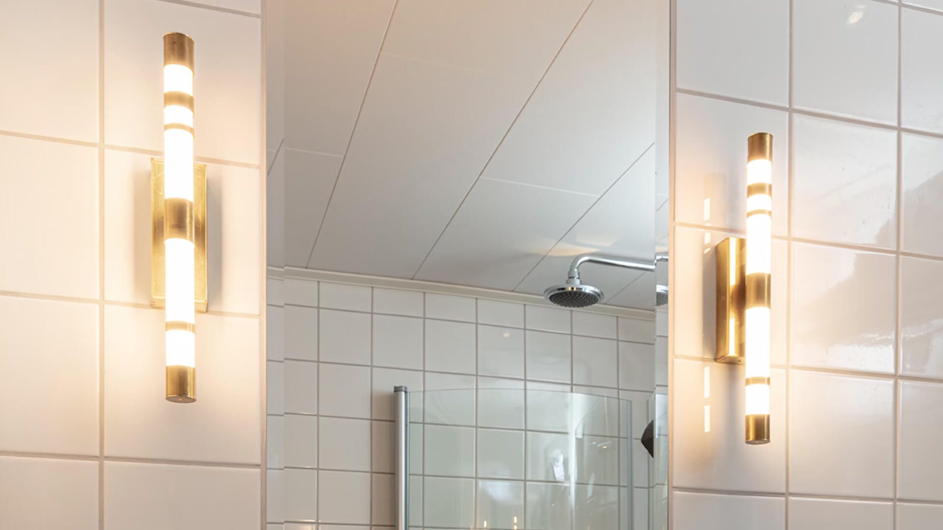 Stripe Wall Light by Egnell Allard |